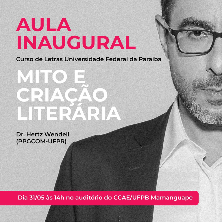 Cartaz Aula Inaugural 2019.1