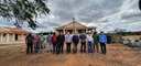 REITOR DA UFPB VALDINEY GOUVEIA E EQUIPE VISITAM A ESTAÇÃO EXPERIMENTAL DE SÃO JOÃO DO CARIRI- PB- UFPB - CCA