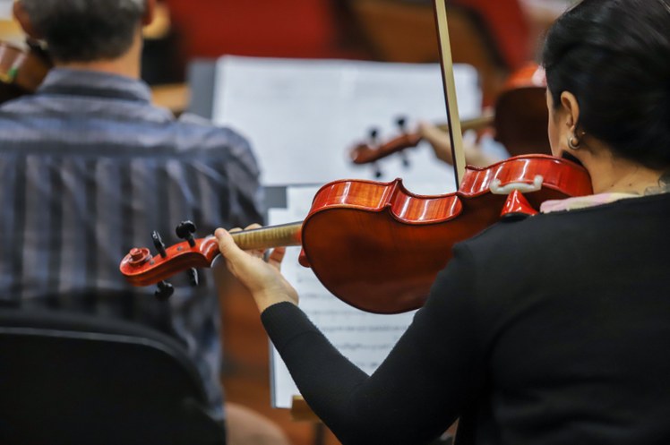 Ensaio Orquestra e Maestro Paul Chou (EUA)