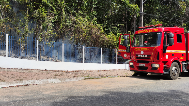 UFPB informa sobre incêndio na mata do campus de João Pessoa