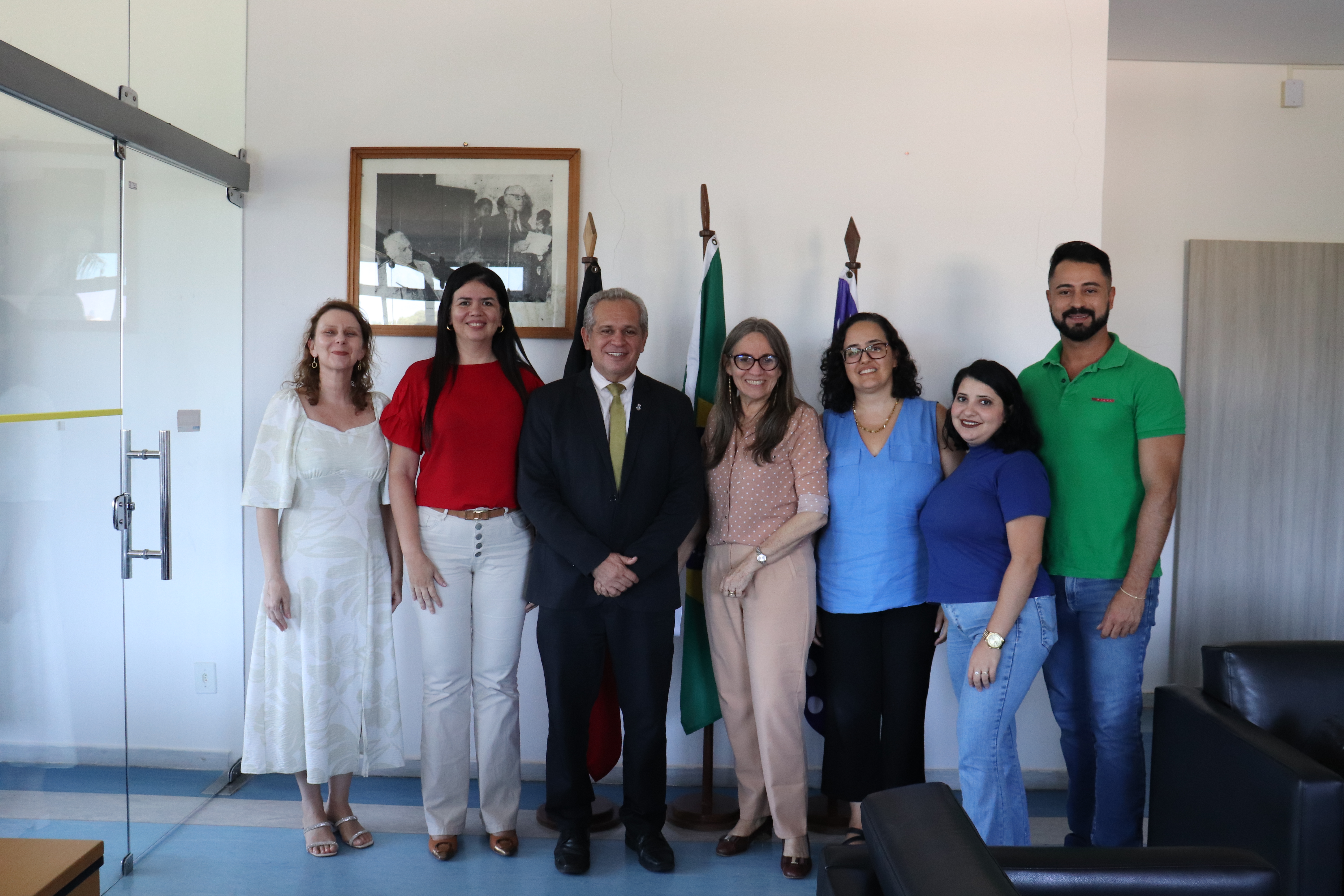 UFPB REALIZA REUNIÃO COM SECRETÁRIA DE EDUCAÇÃO DE JOÃO PESSOA SOBRE DEMANDAS DE TERAPEUTAS OCUPACIONAIS Foto: Aline Lins